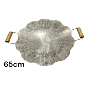 Disco Culinário Feito de Disco de Grade Reaproveitado, Tratado Para uso Gastronômico.