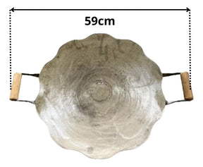 Disco Culinário de Grade de Arado Reaproveitado, Tratado Para uso Gastronômico.